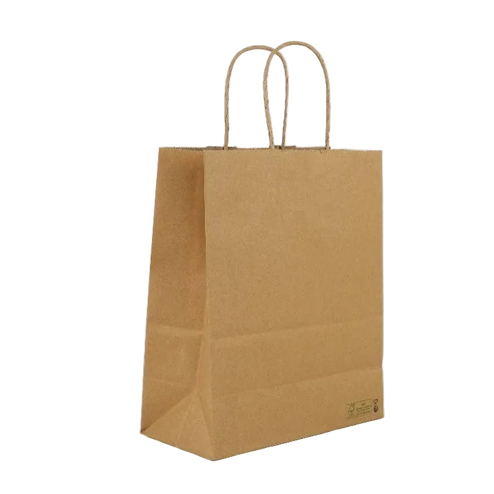 200x Papieren Tassen Groot 120 gr. – 32+21 x 27 cm BIO FSC