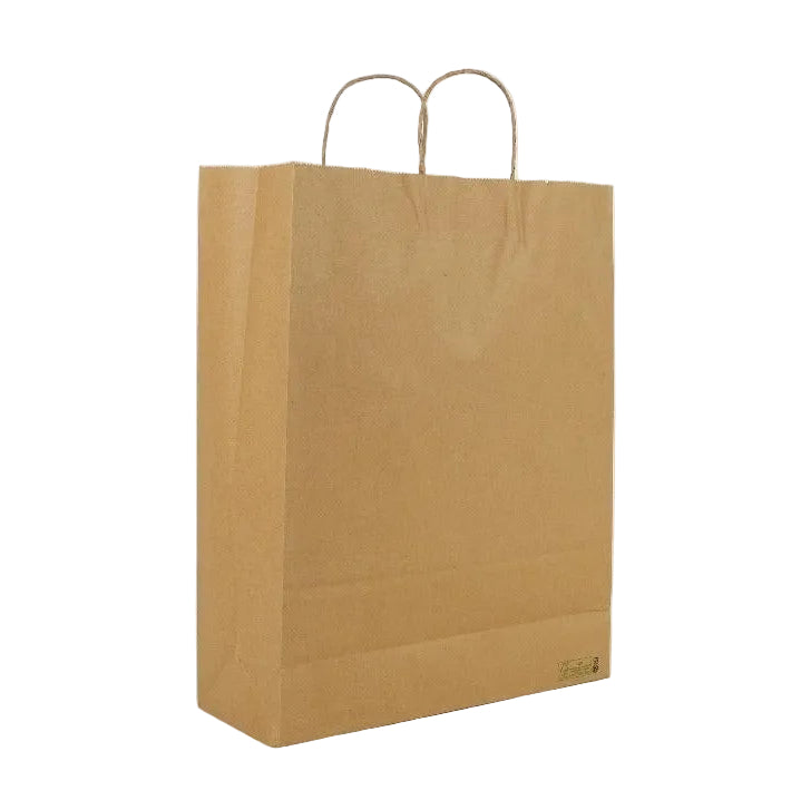 200x Papieren Tassen Extra Groot 120 gr. – 54+12 x 45 cm BIO FSC