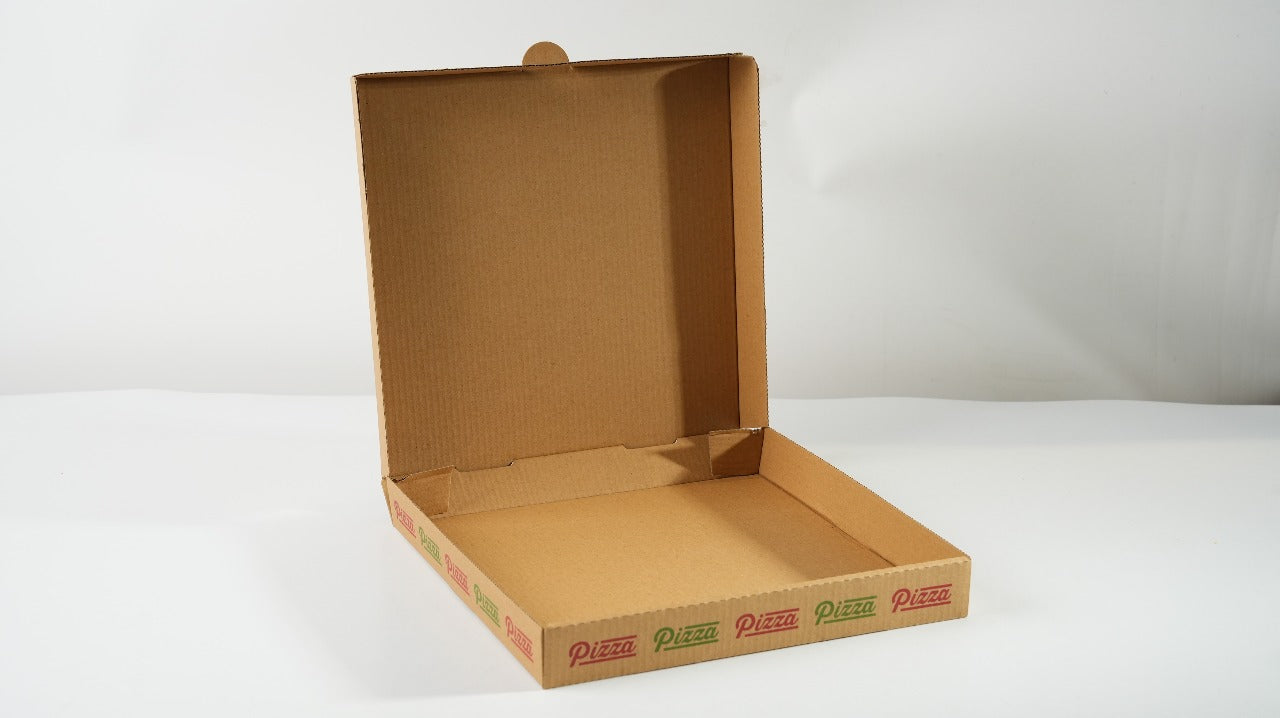 100x Pizza Doos 360 mm x 360 mm x 45 mm FSC Golfkarton XXL