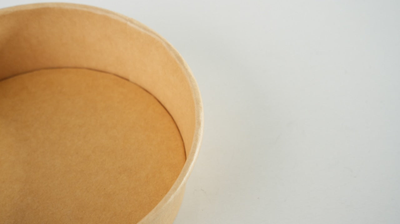 300x Salade Poke Bowl 750ml Ø150mm 26oz – Bio en FSC-gecertificeerd Kraft