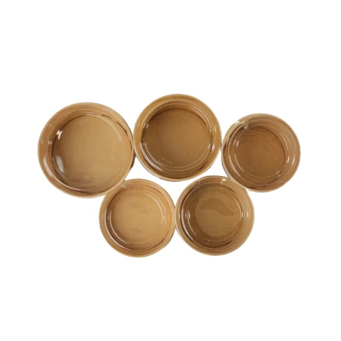 300x Salade Poke Bowl 500ml Ø150mm 20oz – Bio und FSC-zertifiziertes Kraftpapier