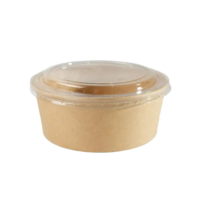 300x Salade Poke Bowl 750ml Ø150mm 26oz – Bio en FSC-gecertificeerd Kraft