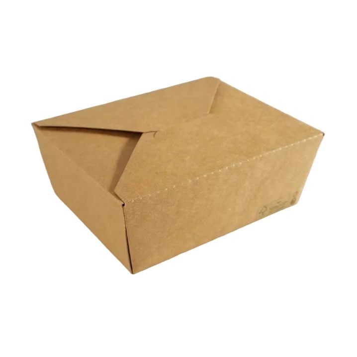 300x Oosterse Maaltijdbox 2100ml Nature kraft en Biologisch