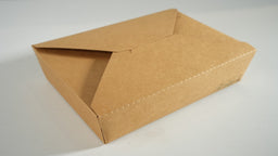 300x Oosterse Maaltijdbox 1100ml Nature kraft en Biologisch