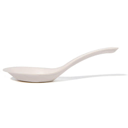 50x Bagasse Suikerriet Soep Lepel 15,4cm Wit Sterk en Mileuvriendelijk