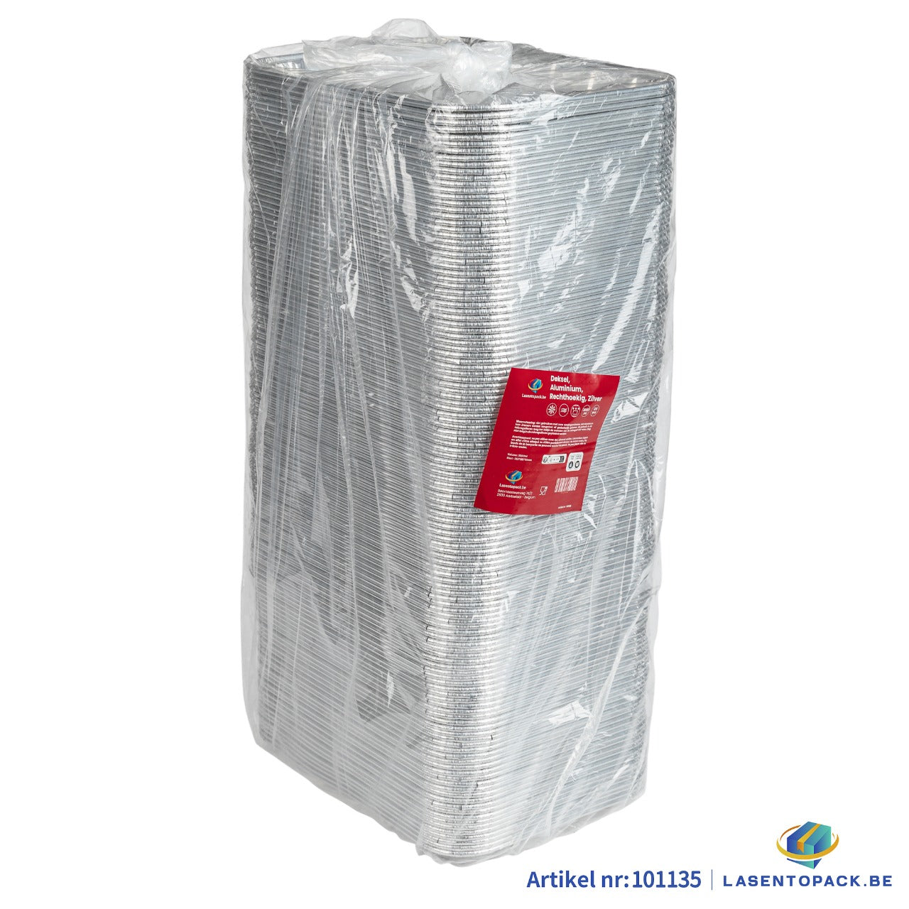 125x Aluminium Bak  2000 ml  280 x 198 x 58 mm