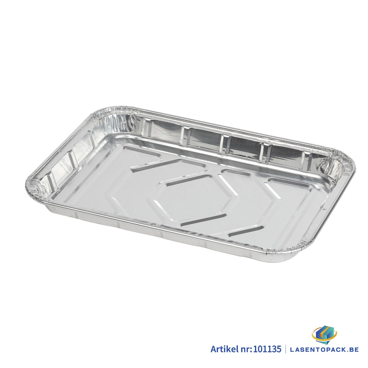 125x Aluminium Bak  2000 ml  280 x 198 x 58 mm