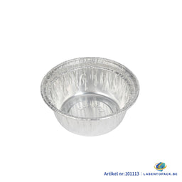 125x Aluminium cups 150 ml