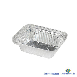 1000x Aluminium Bakje 220ml