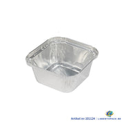 1000x Aluminium bak 75x75x35 mm 95ml