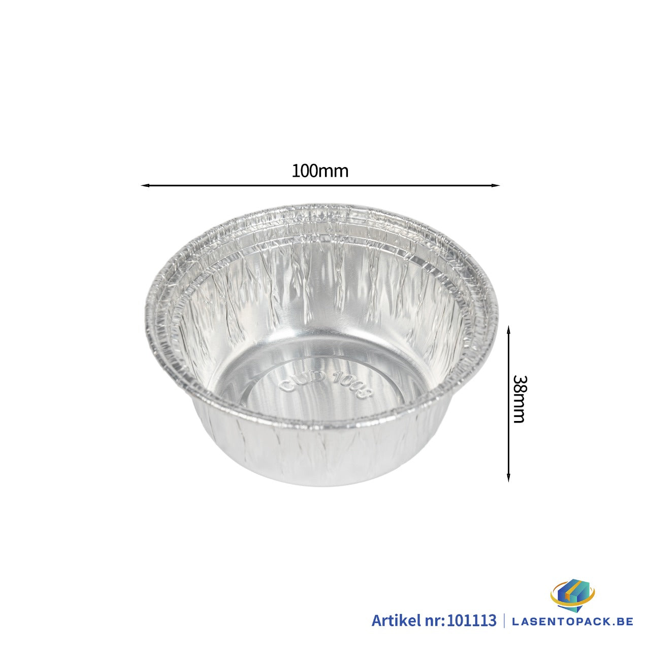 125x Aluminium cups 150 ml