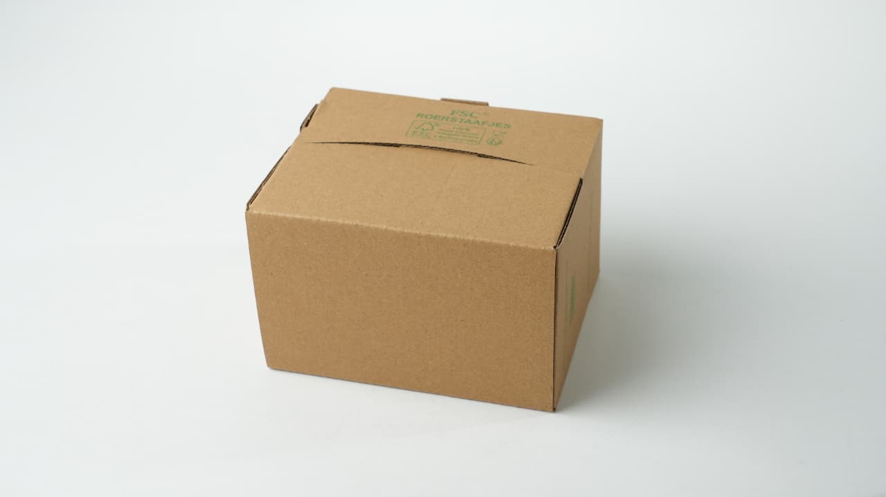 Roerstaafjes in dispenser box 14cm FSC 100% Hout