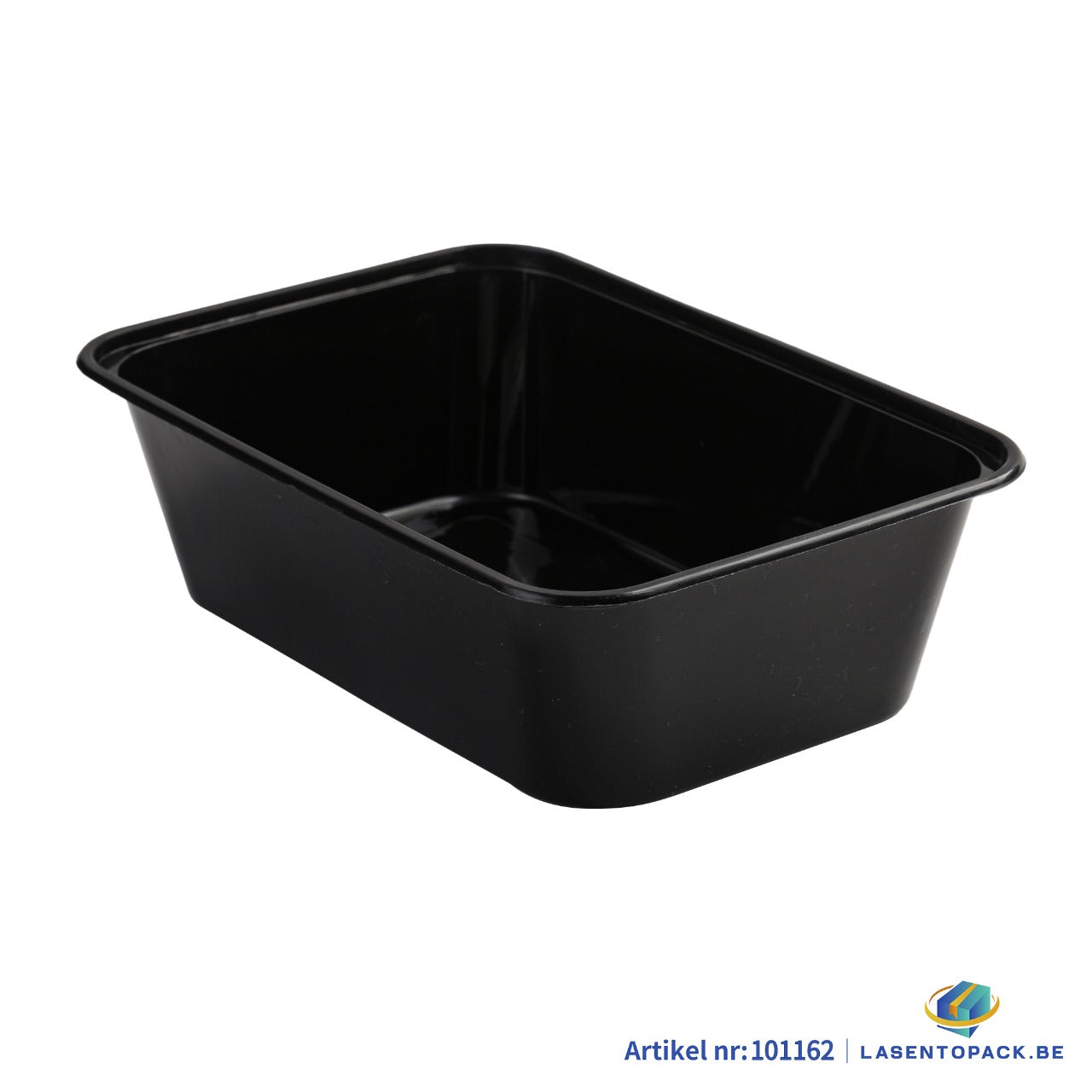 Maaltijdbak PP 750ml – Zwart