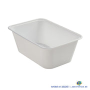 Maaltijdbak PP 1000ml wit