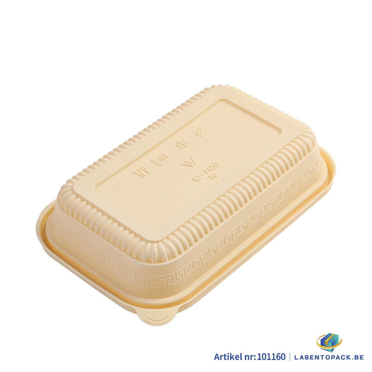 300x Maaltijdbak PP & Mais 500ml inclusief Deksel