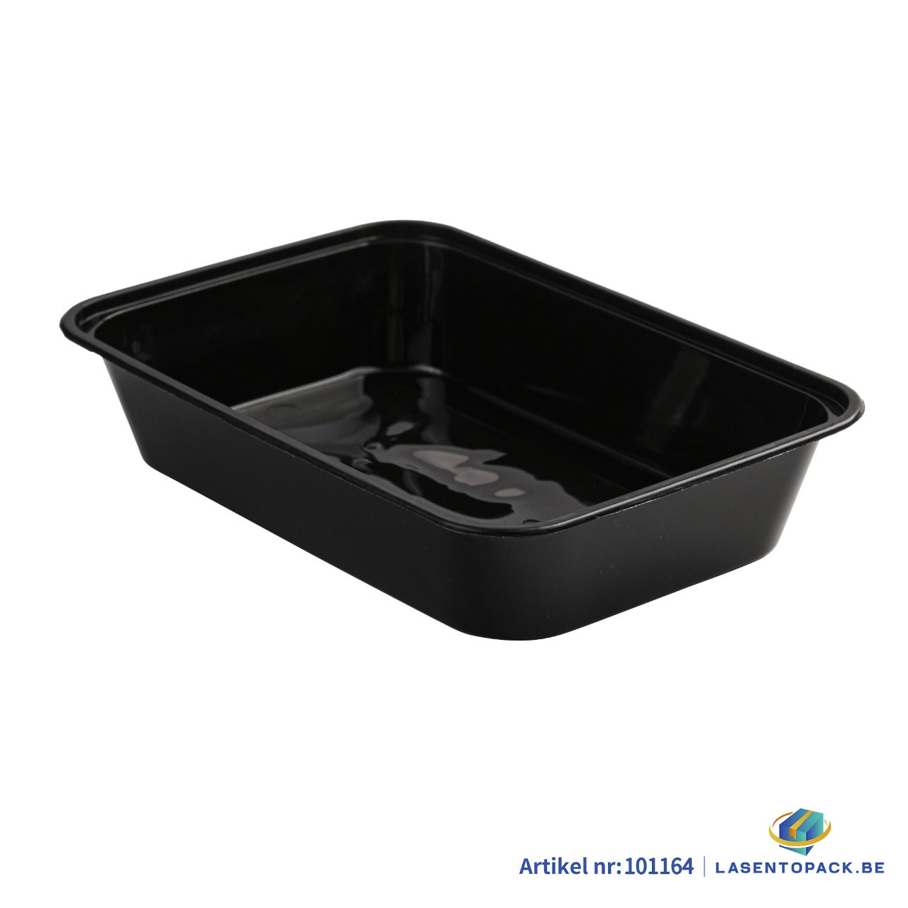 Maaltijdbak PP 500ml Zwart