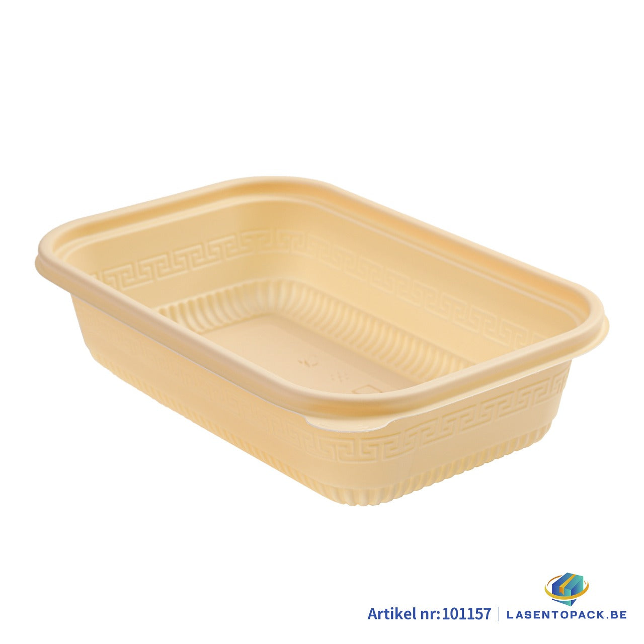 200x Maaltijdbak PP & Mais 800ml inclusief Deksel