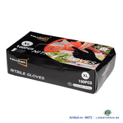 Zwarte Nitril Handschoenen – Maat XL – 100 stuks per doos