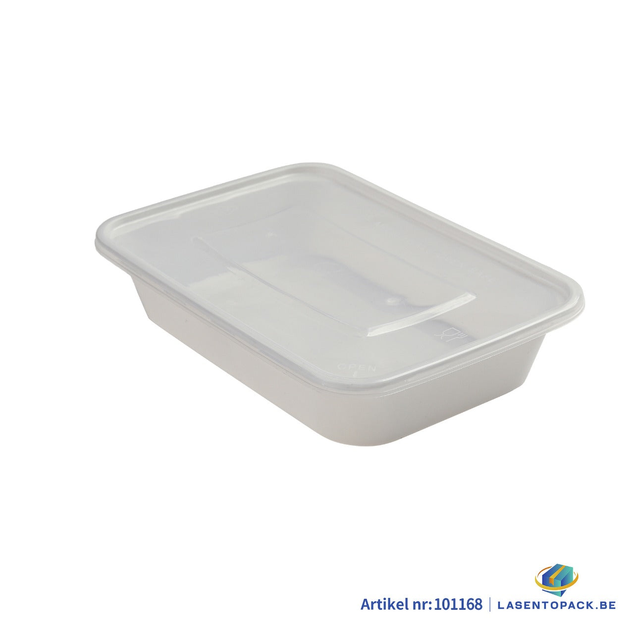 Maaltijdbak PP 500ml Wit