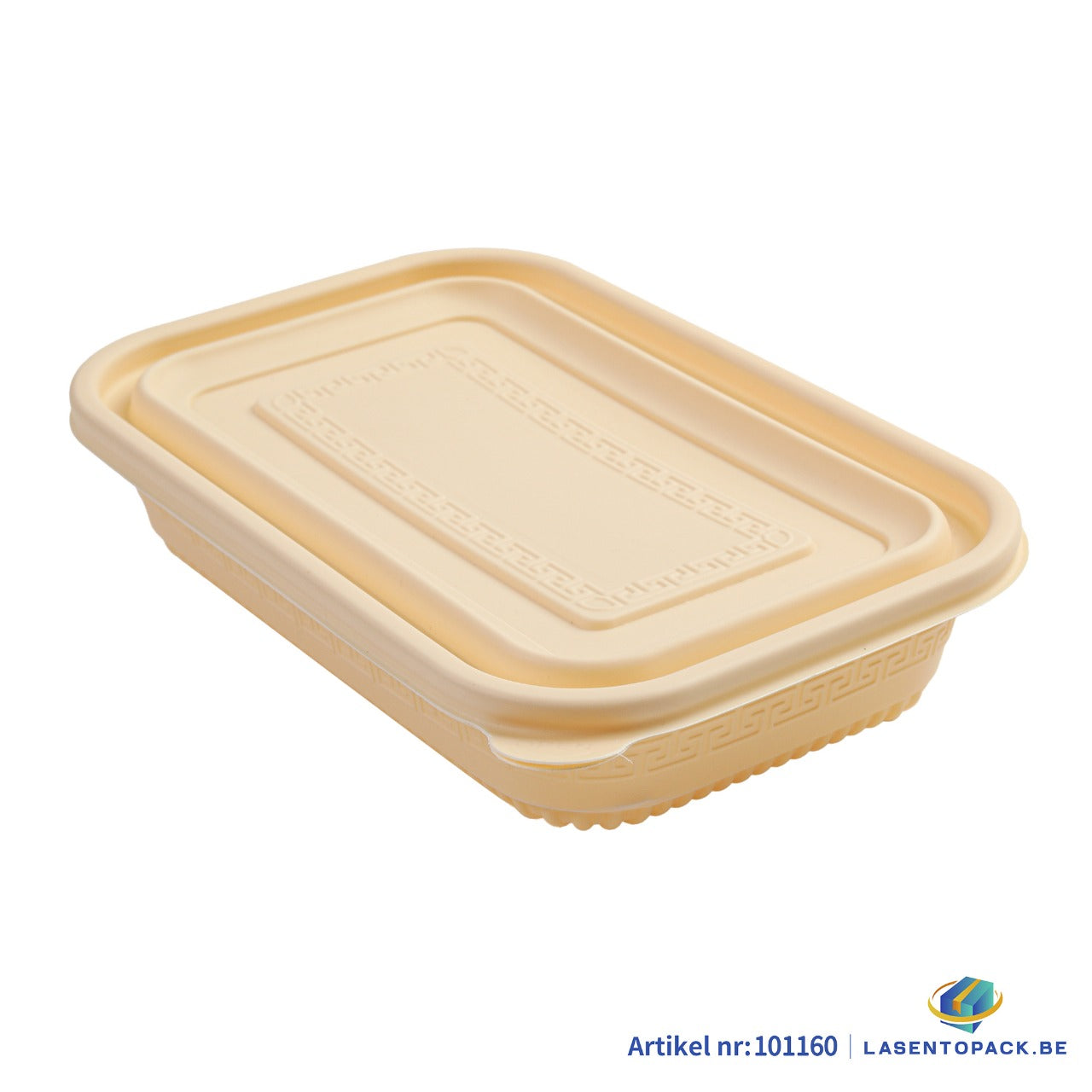 300x Maaltijdbak PP & Mais 500ml inclusief Deksel
