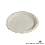 250x Herbruikbaar Bord Ø23 cm – PP &amp; Mais – 9 inch – 2,5 cm hoog