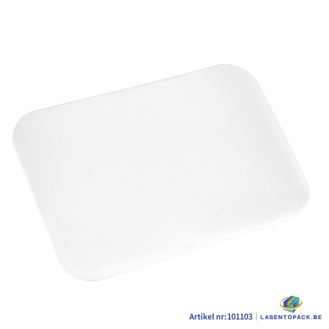 125x Deksel voor Aluminium Bak 850 ml  198 x 128 mm