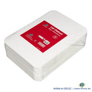 125x Deckel für Aluminiumbackblech 1000 ml – 203 x 140 mm