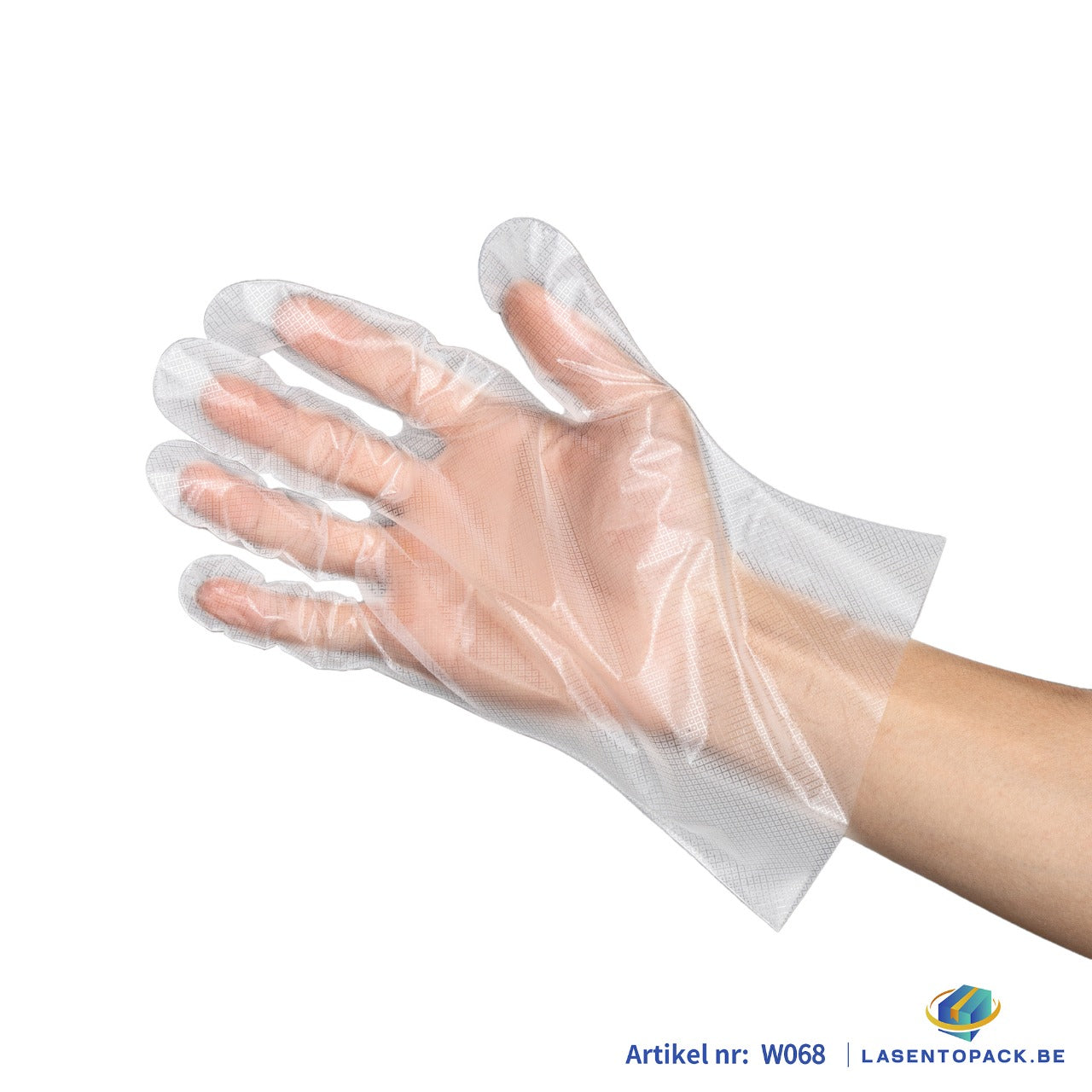 Plastic Handschoenen – Grof PE – Transparant – 100 stuks