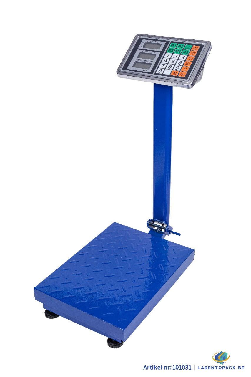 Platformweegschaal – 300 kg / 0,05 kg – 50 x 40 cm – LED Display