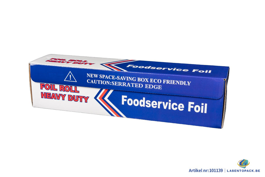 Aluminiumfolie 38 cm x 200 meter dikte 12 µm