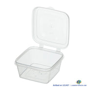 1000x PP Sauscup Met vaste Deksel | 60ml / 2oz | Transparant