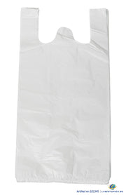 500x Hemddraagtas - 30cm x 60cm - Wit