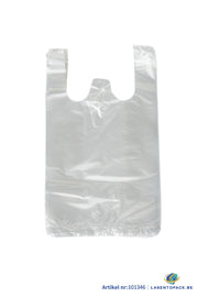 500x Hemddraagtas - 20cm x 35cm - Transparant