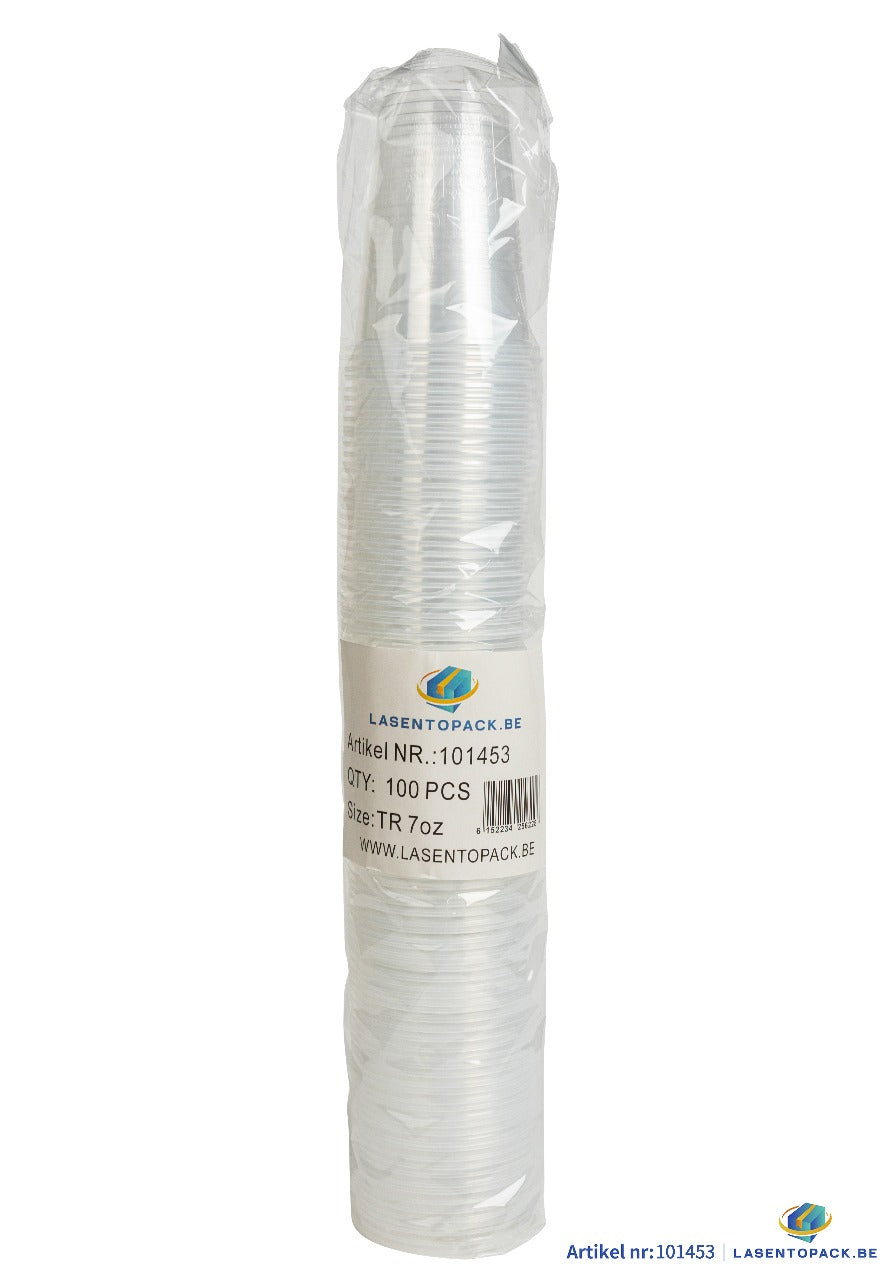 Disposable waterglazen transparant 20cl (2000 stuks)