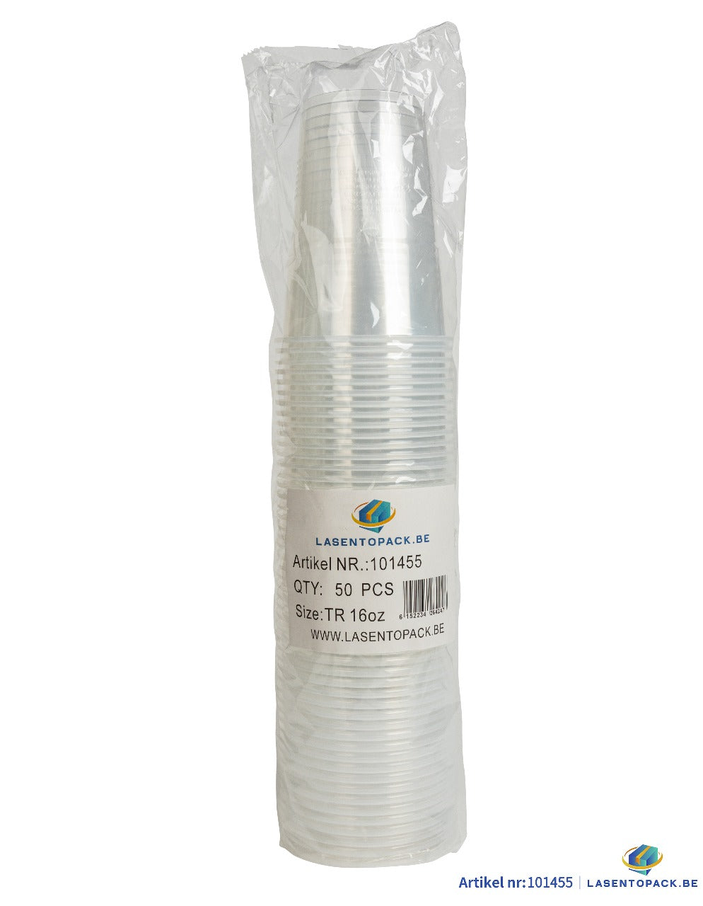 Transparante Plastic Bierbekers 500 ml (1000 stuks) – PP | Stevig en helder