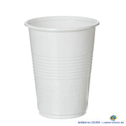 Disposable waterglazen wit 20cl (2000 stuks)