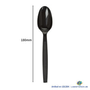 Wiederverwendbar, wiederverwendbar, schwarz, PS, 180 mm, 2000 Stück