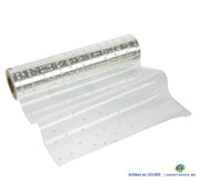 Cellofaan Hartjes wit 50cm - 100m