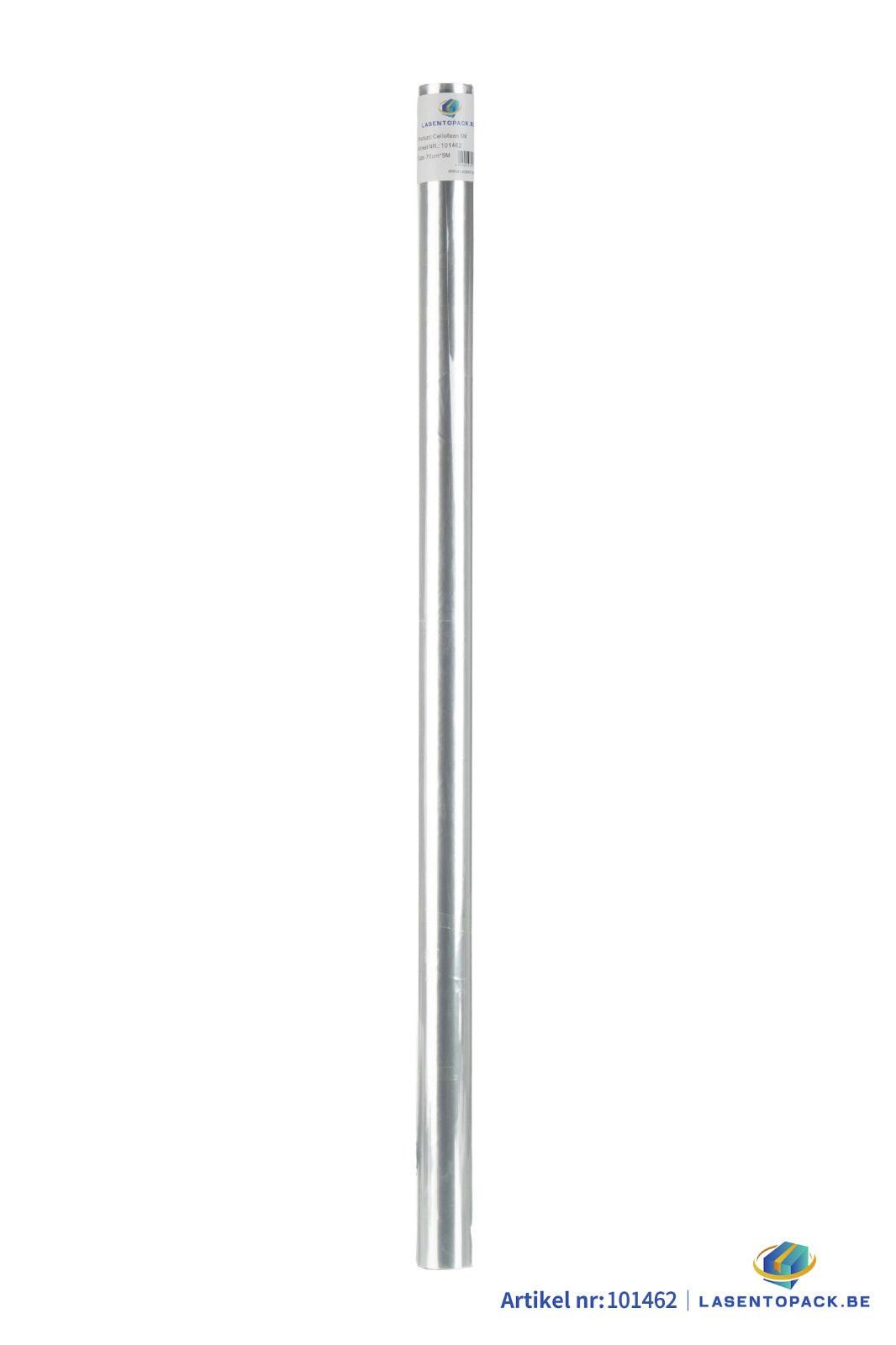 Cellofaan, transparant folie 70cm x 5m - 48 rol