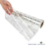 Cellofaan Hartjes wit 70cm - 100m