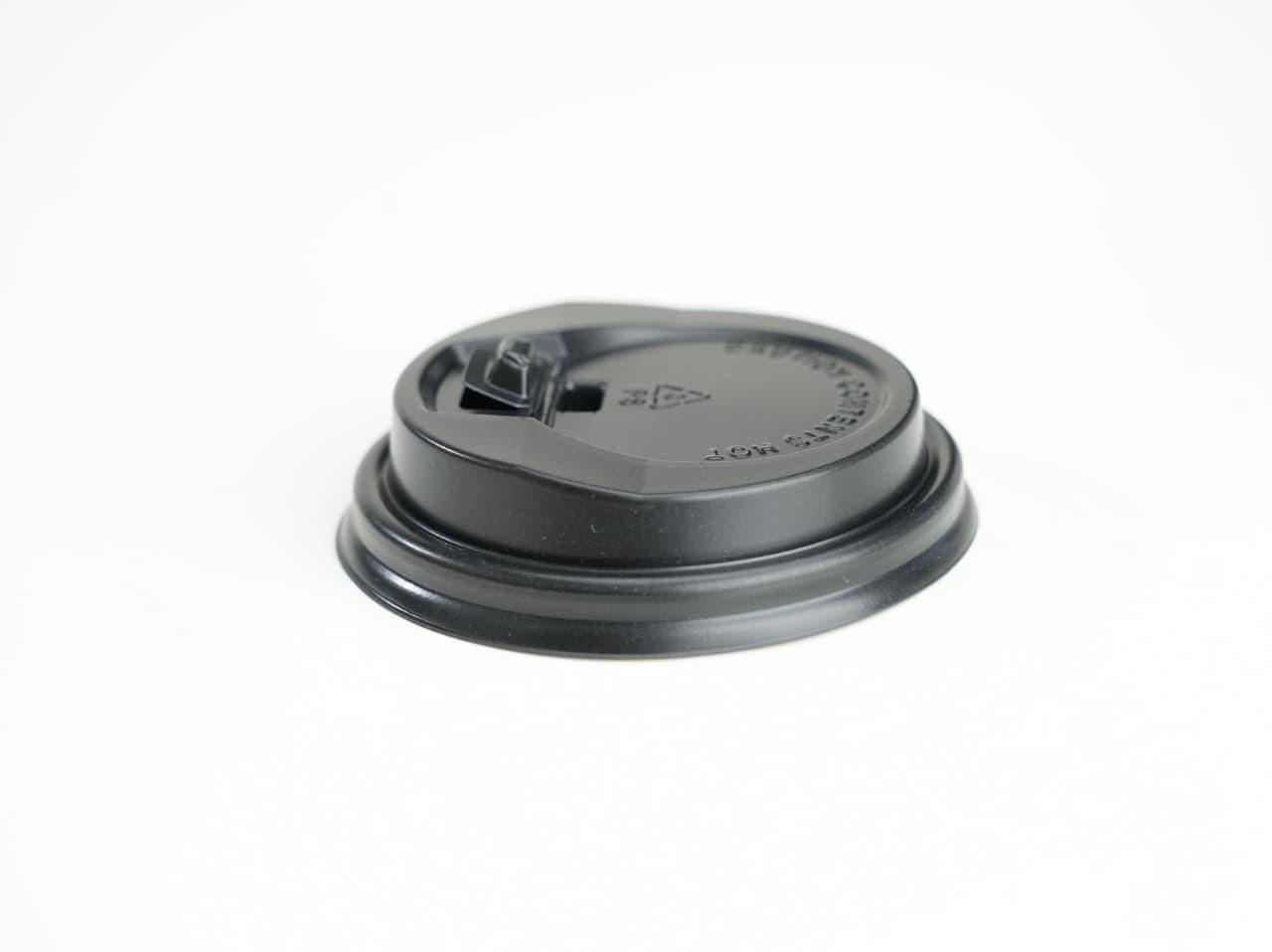 Koffiebeker Deksels zwart  Ø61mm 4 Oz - 1000 stuks