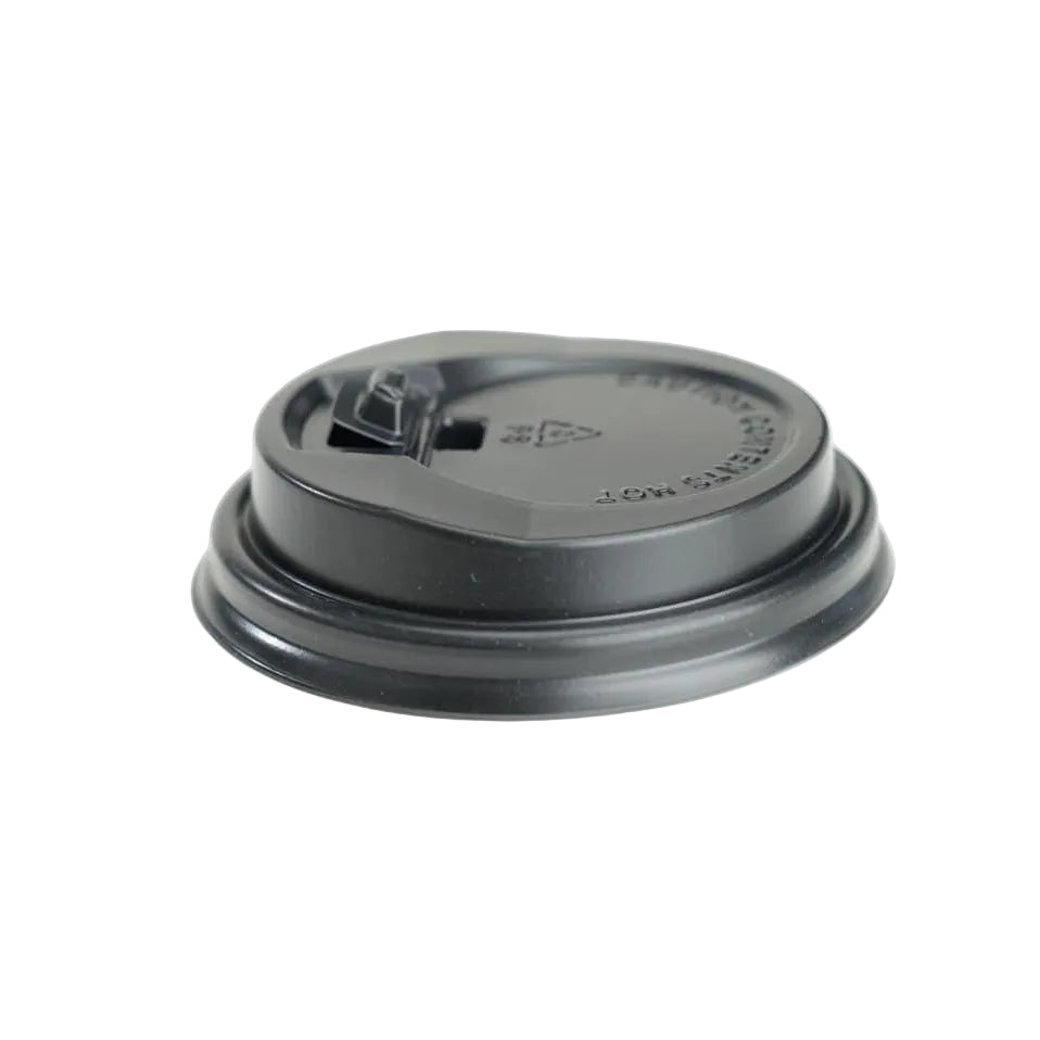 Kaffeebeker-Deksels schwarz Ø61mm 4 Oz - 1000 Stück