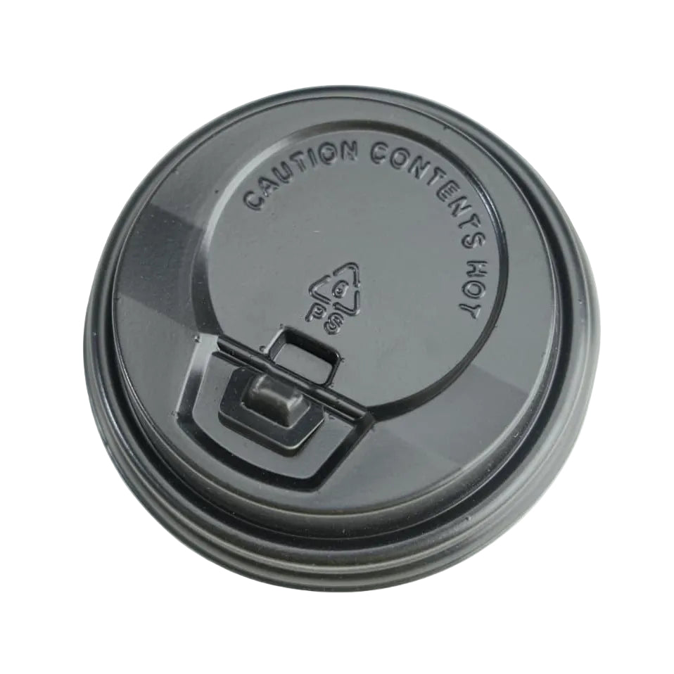 Kaffeebeker-Deksels schwarz Ø61mm 4 Oz - 1000 Stück
