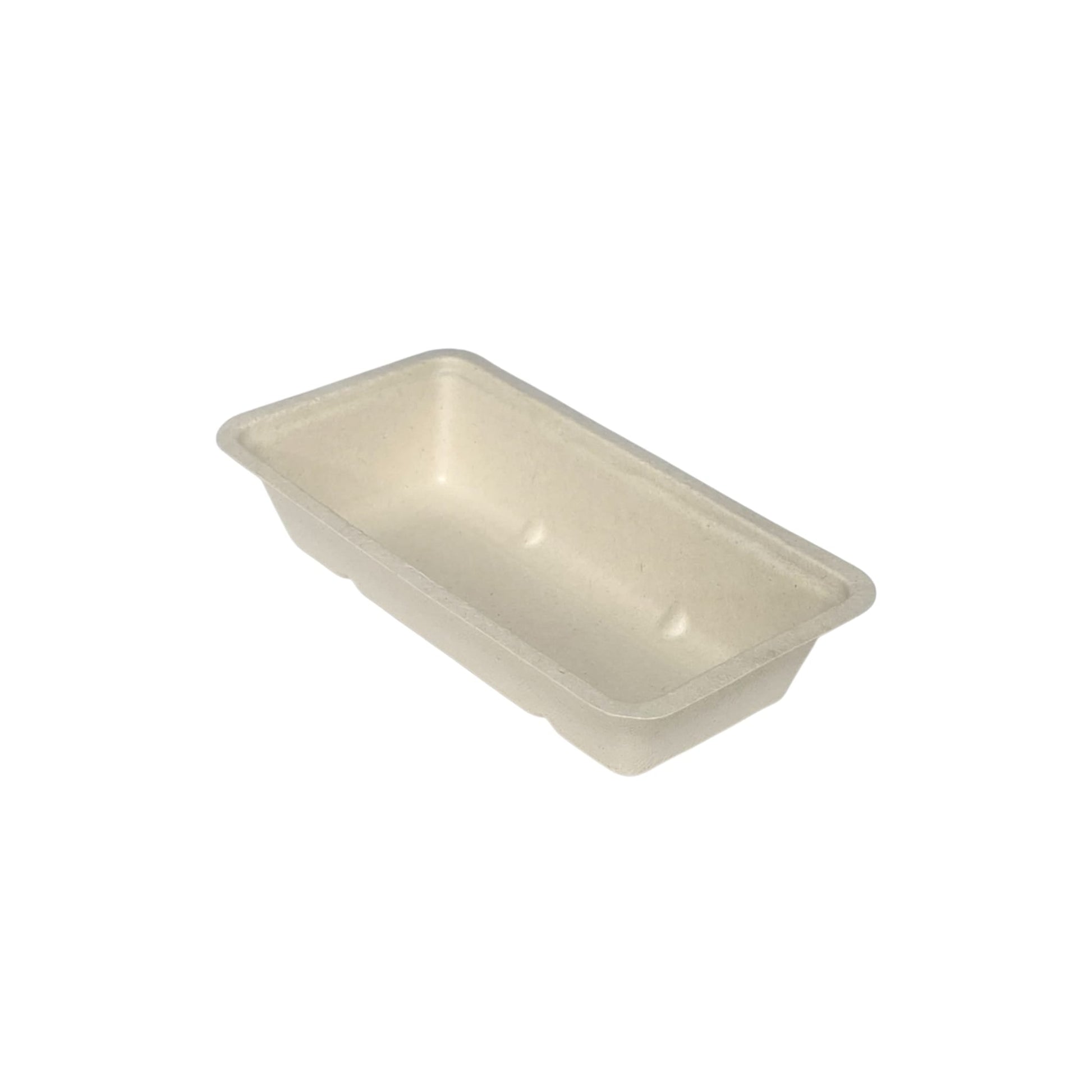 500 biodegradable Kroketbakjes A5 made from sugarcane, eco-friendly snack trays