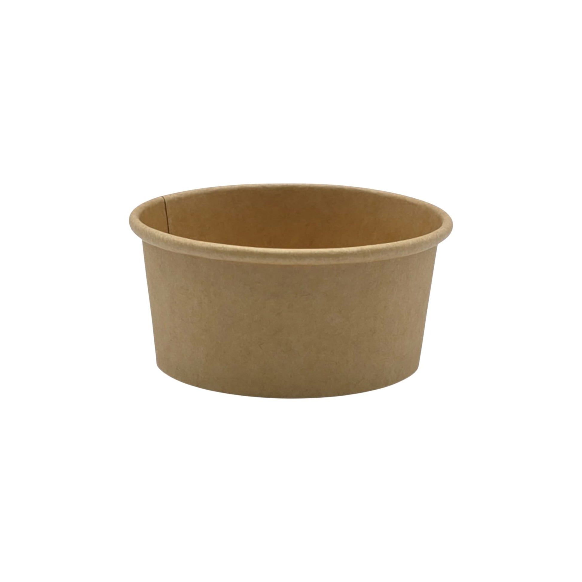 2000x kartonnen saus cups 2oz 60ml kraft karton, bruin, gebruiksklaar voor sauzen en dips