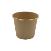 1000x Kartonnen Saus Cup 4oz 120ml Ø67mm Kraft