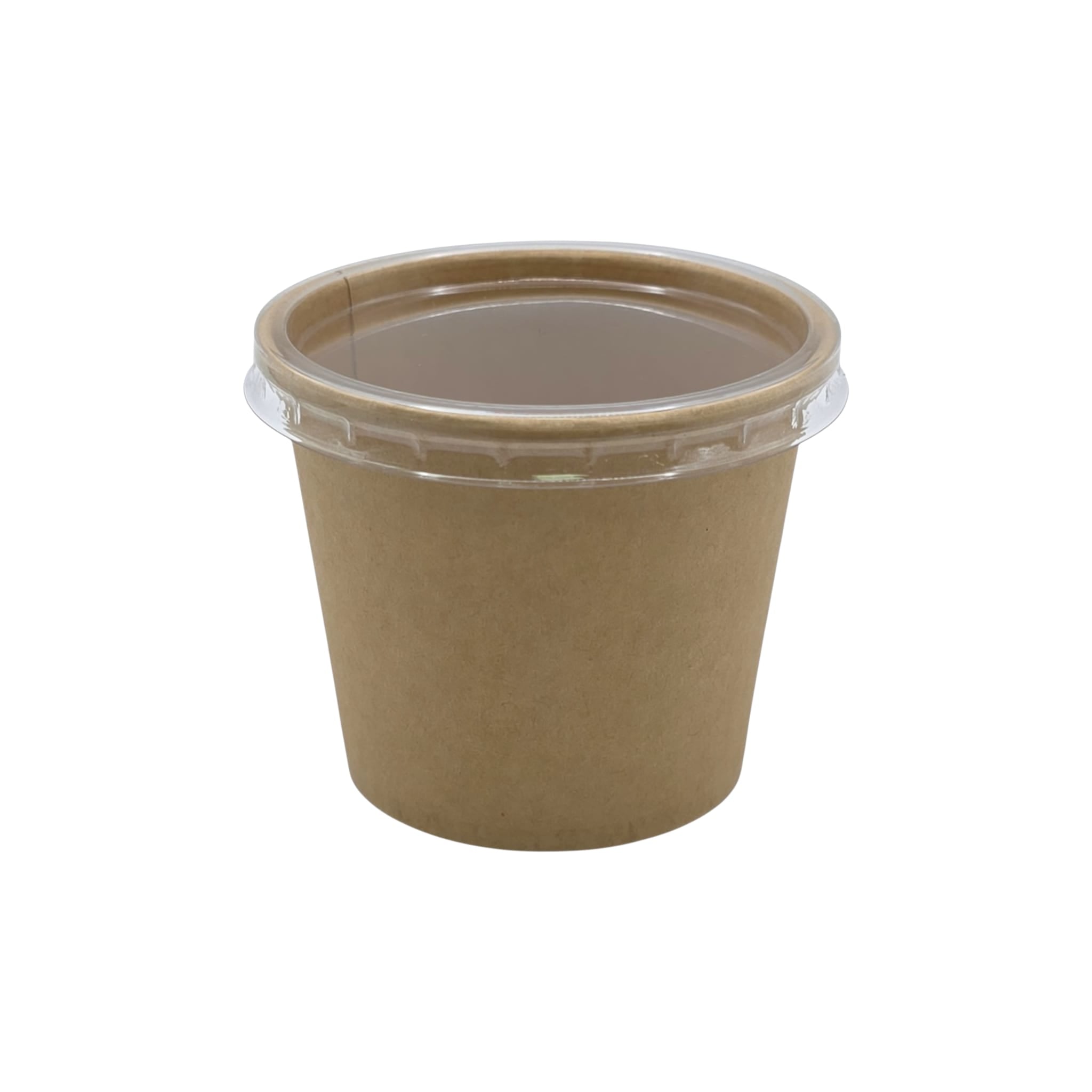 1000x Deksel Saus Cup 120ml Ø67mm Transparant PET