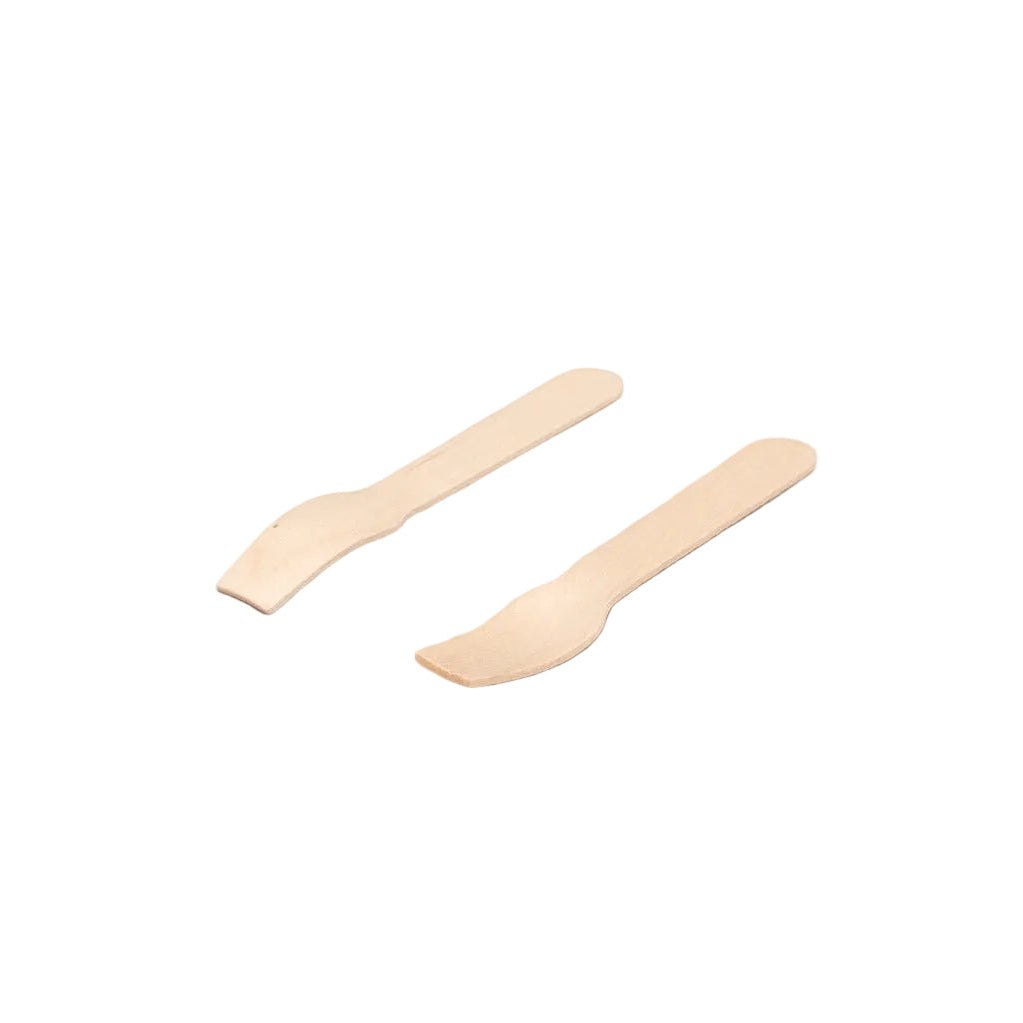 Houten ijslepel schepje 96 mm FSC® 100% biologisch afbreekbaar voor horeca en evenementen