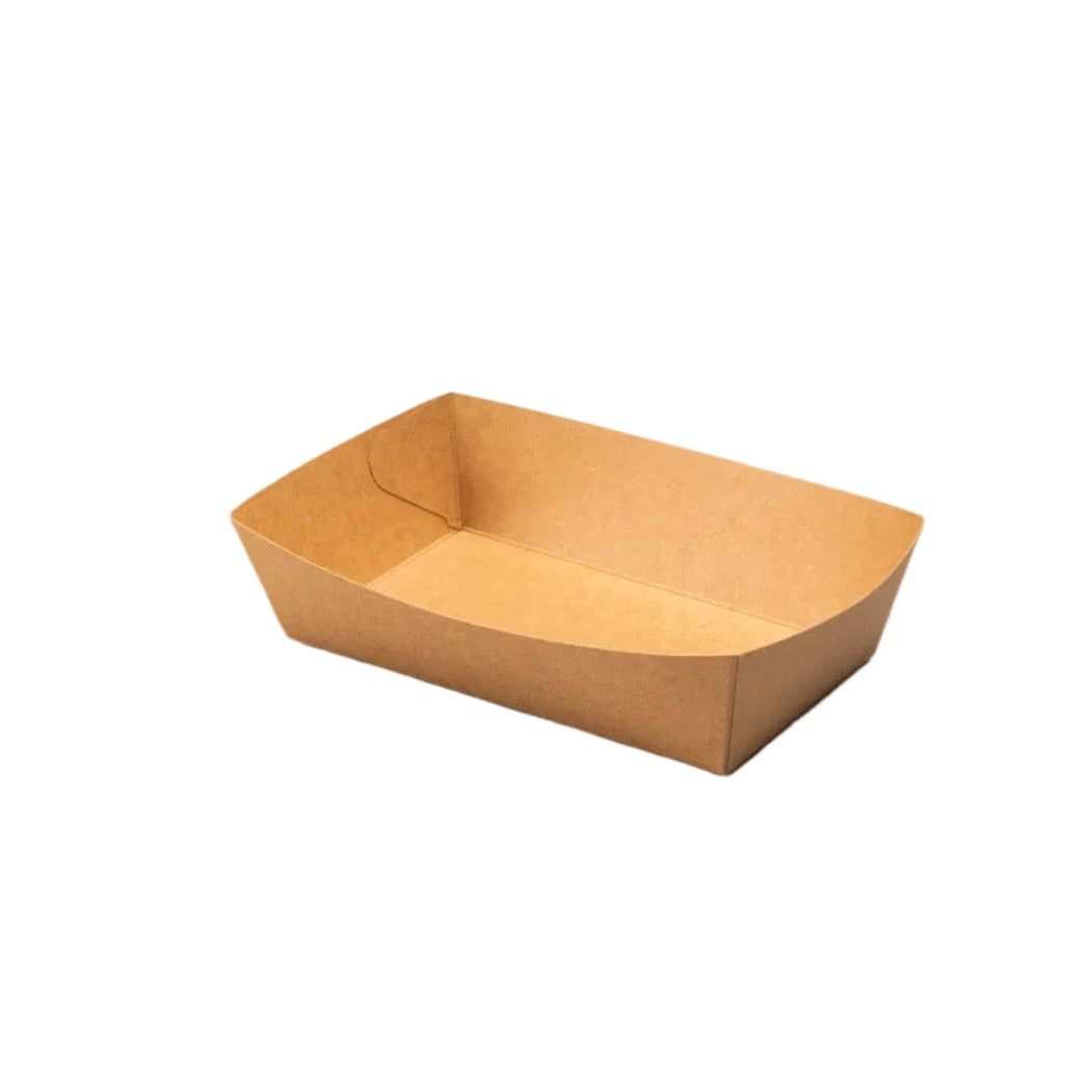 400 kraft paper Frietbakjes A14 snack containers for large portions of fries and snacks