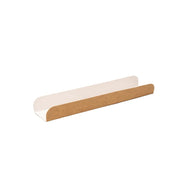 Box of 500 eco-friendly kraft carton sandwich- en broodjesverpakkingen for takeaway packaging